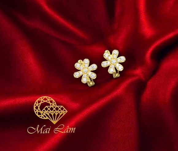 Bông Bật Hoa 6 Cánh Hột Tấm