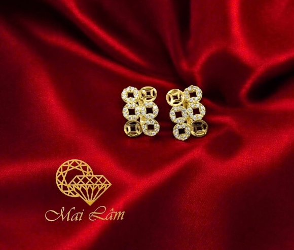 Bông Bật 2 Hàng Đồng Tiền 