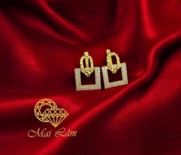 Bông Bật Vuông Hột Tấm