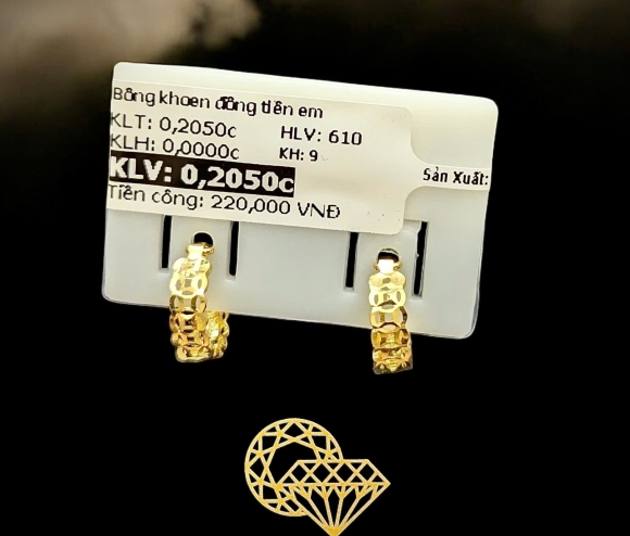 Bông Khoen Đồng Tiền