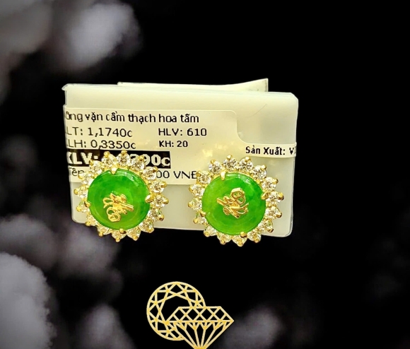 Bông Vặn Cẩm Thạch Hoa Tấm