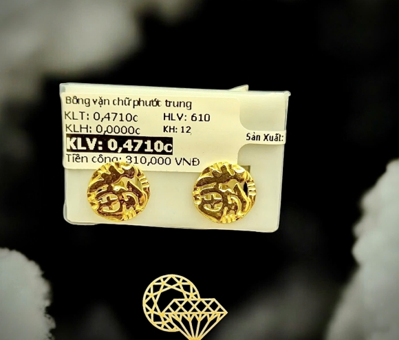 Bông Vặn Chữ Phước