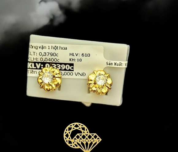 Bông Vặn 1 Hột Hoa