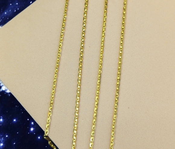 Dây Chuyền Cong Bọng Hàn Quốc