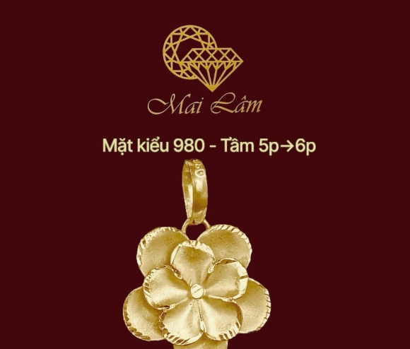 Mặt Kiểu Hoa 2 Tầng