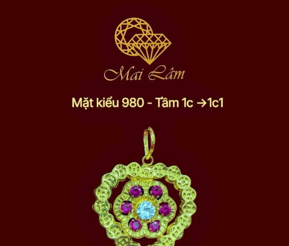 Mặt Kiểu Trái Tim Đồng Tiền