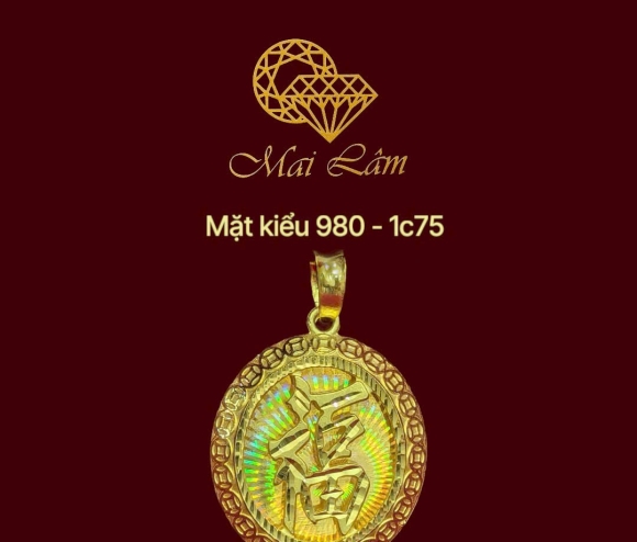 Mặt Kiểu Tròn Chữ 