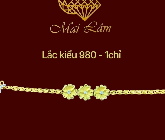 Lắc 980 - 3 Hoa Mai