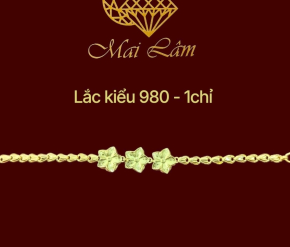 Lắc 980 - 3 Hoa Mai 5 Cánh
