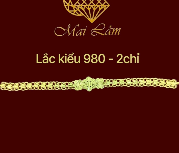 Lắc 980 - Hoa 6 Cánh