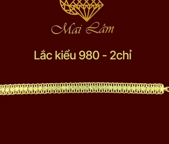 Lắc 980 - Khoen Lật Tròn