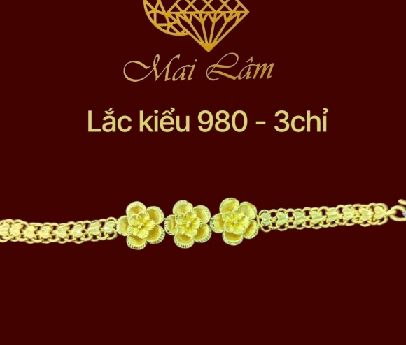 Lắc 980 - Hoa Mai 3 Hoa
