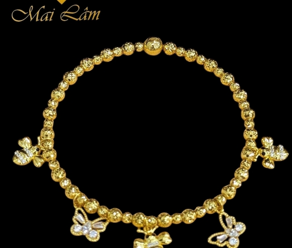 Vòng Tay Bi Charm Bướm, Ong