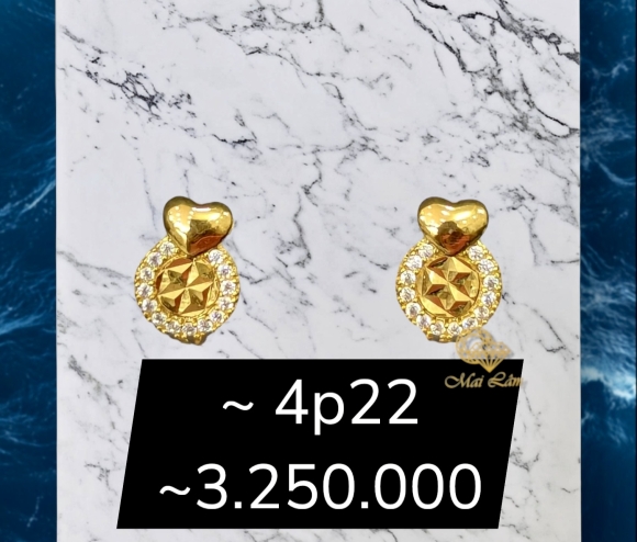 Bông Bật Tròn Trái Tim