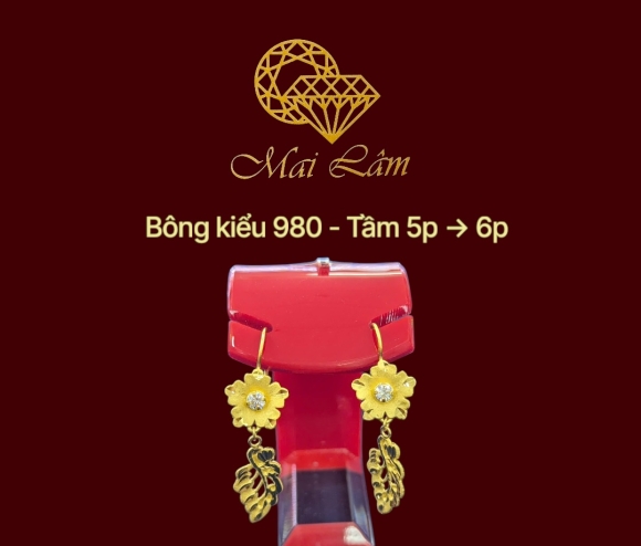 Bông kiểu 980 - 5->6 phân