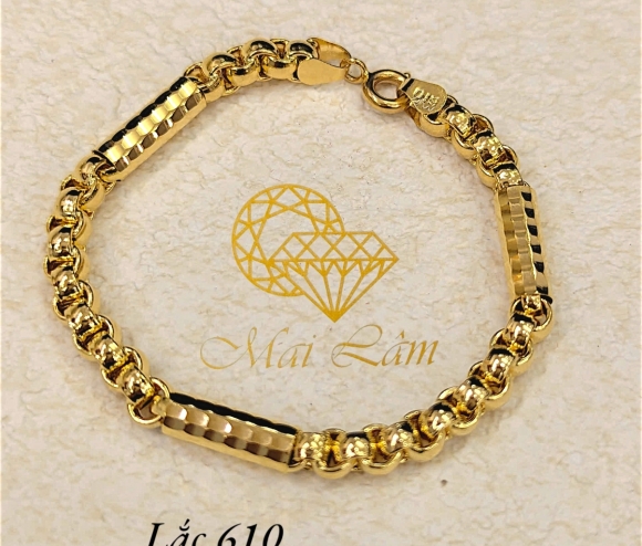 Lắc Tay Cong Bọng Ống 