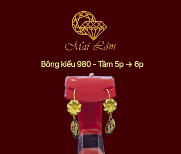 Bông kiểu 980 - 5->6 phân