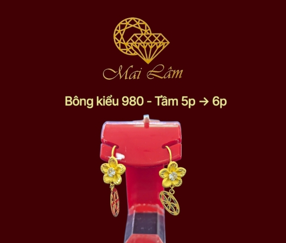 Bông kiểu 980 - 5->6 phân