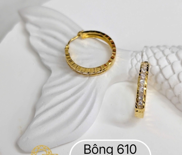 Bông Khoen 1 Hàng Hột Baget