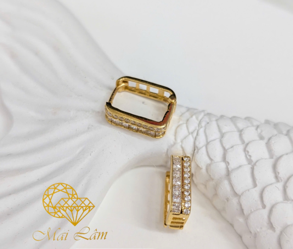 Bông Bật 2 Hàng, 1 Baget, 1 Hột Tấm