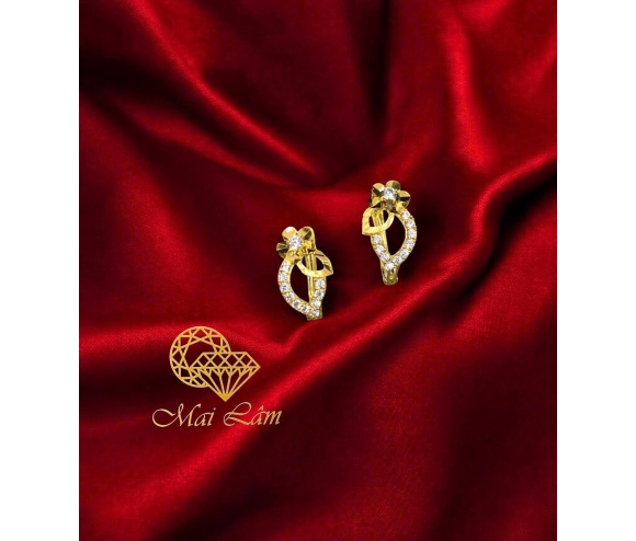 Bông Bật Hoa Lượn Hột Tấm