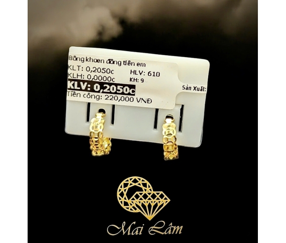 Bông Khoen Đồng Tiền