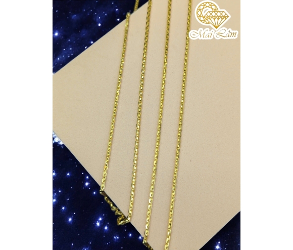 Dây Chuyền Cong Bọng Hàn Quốc