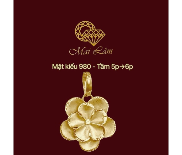 Mặt Kiểu Hoa 2 Tầng