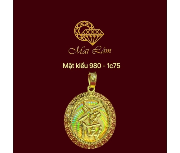 Mặt Kiểu Tròn Chữ 