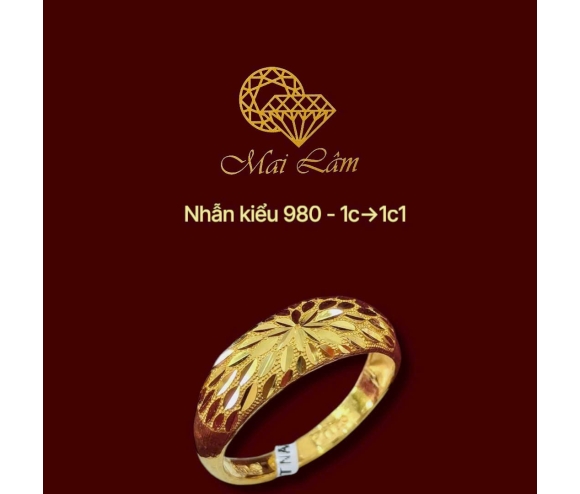 Nhẫn 980 - Mo Chạm