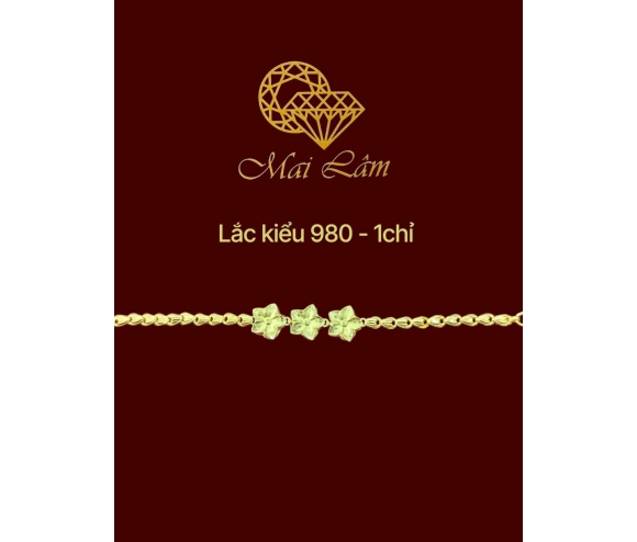Lắc 980 - 3 Hoa Mai 5 Cánh