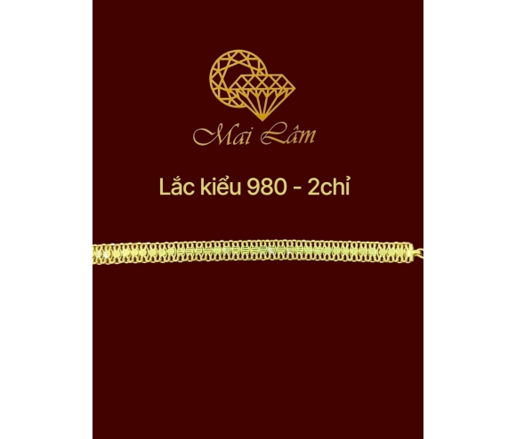 Lắc 980 - Khoen Lật Tròn