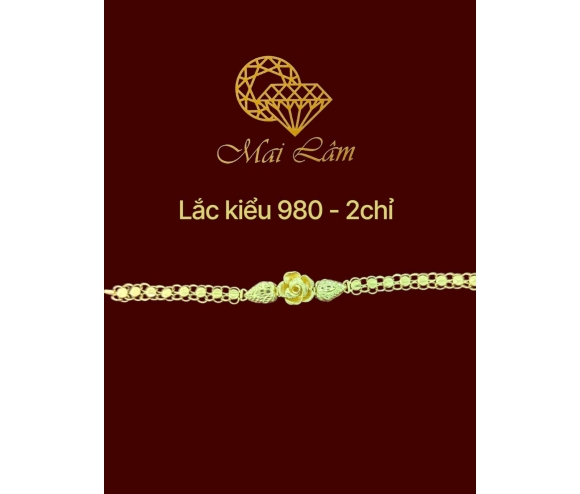 Lắc 980 - Hoa Hồng