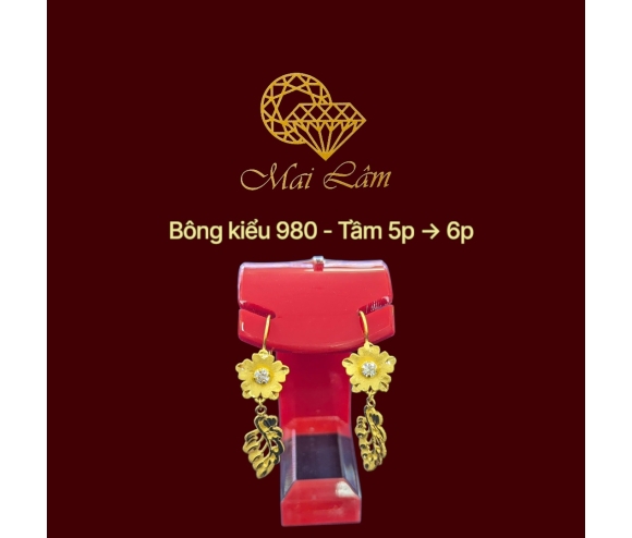 Bông kiểu 980 - 5->6 phân