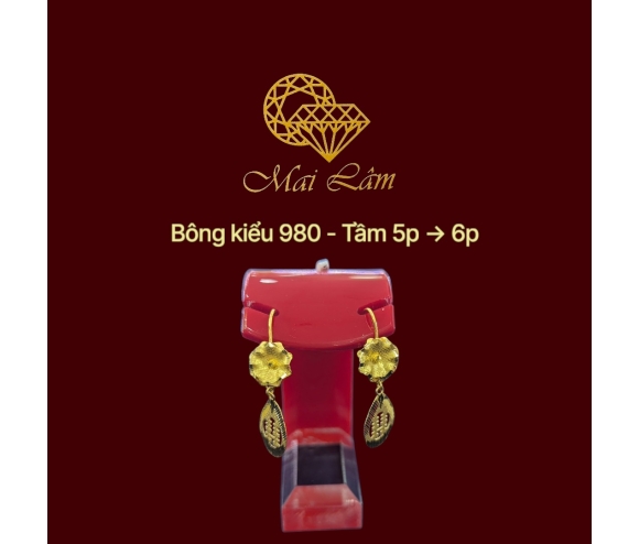 Bông kiểu 980 - 5->6 phân