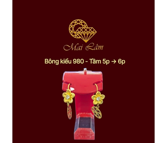 Bông kiểu 980 - 5->6 phân