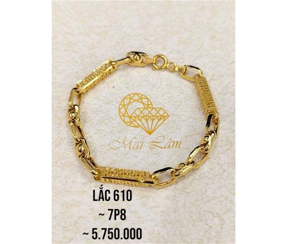 Lắc Tay Xích Lọng Bi Ống Rồng