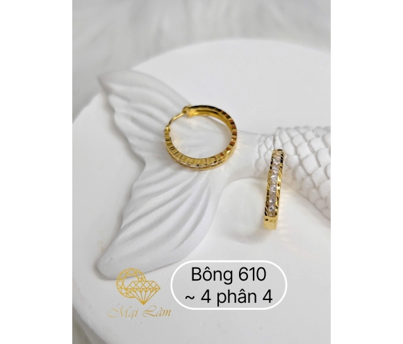 Bông Khoen 1 Hàng Hột Baget