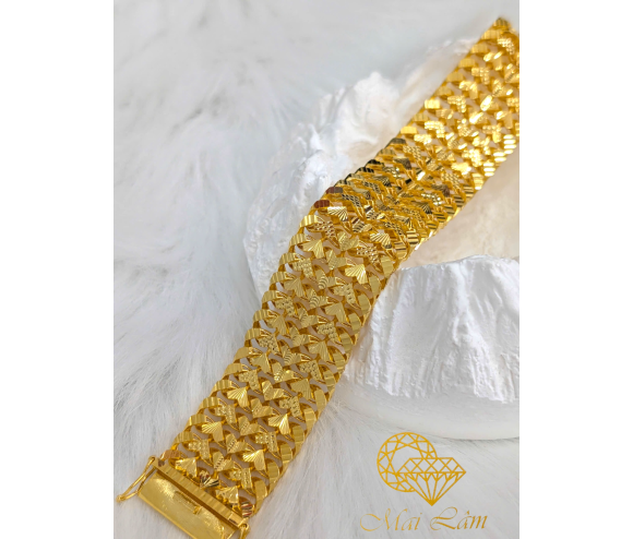 Lắc Lật Tim Đôi 2 Hàng