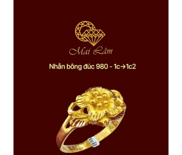 Nhẫn Bông Đúc 98- ML16